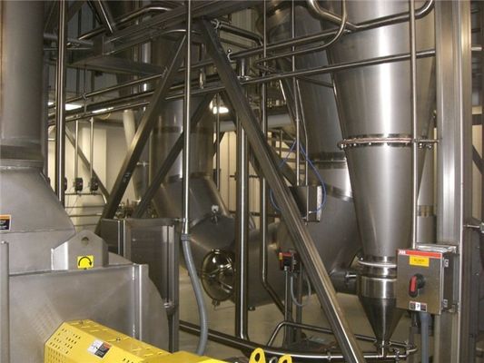 ISO Herbal Extract Spray Dryer เภสัชกรรมปิดล้อมอย่างเต็มที่