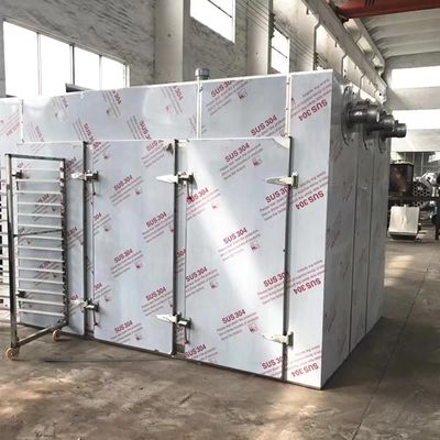 เครื่องเป่าลมร้อนแบบต่อเนื่องเสียงรบกวนต่ำ SUS304 เครื่องอบลมร้อนแบบปิดสนิท