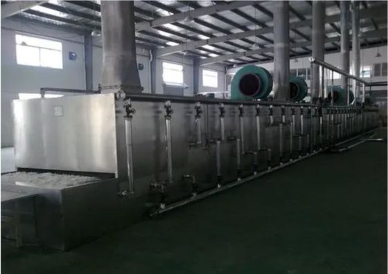 เครื่องอบแห้งสายพานตาข่ายชั้นเดียว SUS316 SUS316L