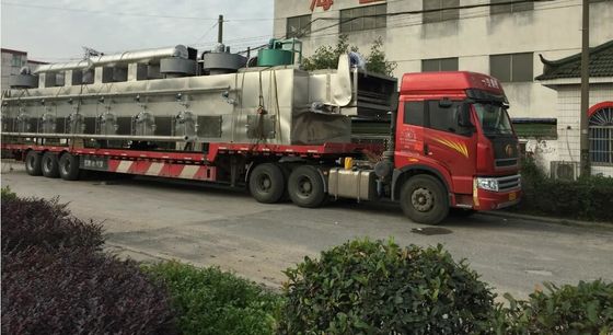 เครื่องอบแห้งสายพานตาข่ายชั้นเดียว SUS316 SUS316L