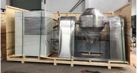 0.75kw -15kw เครื่องผสมอุตสาหกรรม 5000L เครื่องเป่าสูญญากาศกรวยคู่แบบหมุน