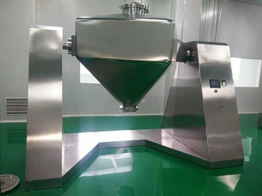 เครื่องผสมผงสแตนเลส 2rpm - 20rpm Square Cone Mixer