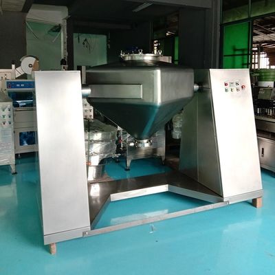 เครื่องผสมผงสแตนเลส 2rpm - 20rpm Square Cone Mixer