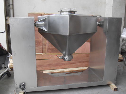 เครื่องผสมอุตสาหกรรมขนาดใหญ่ 1.5kw-22kw เครื่องผสมกรวยสี่เหลี่ยมสำหรับอาหาร / สารเคมี