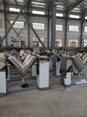 Premix V Type Powder Mixer , เครื่องผสมผงซักฟอก 20r/Min