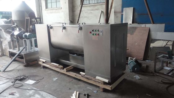 เครื่องผสมอุตสาหกรรม ISO 2.2kw -11kw Trough Mixer รับประกัน 1 ปี