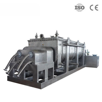 Q235A SS304 อุปกรณ์บำบัดน้ำเสีย Hollow Blade Dryer