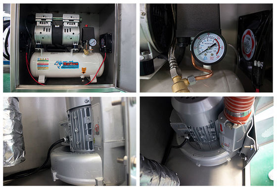 จอดิจิทัล ระบบควบคุมอุณหภูมิ ห้องปฏิบัติการ Spray Dryer ความจุที่กําหนดเอง 100-1000ml / H